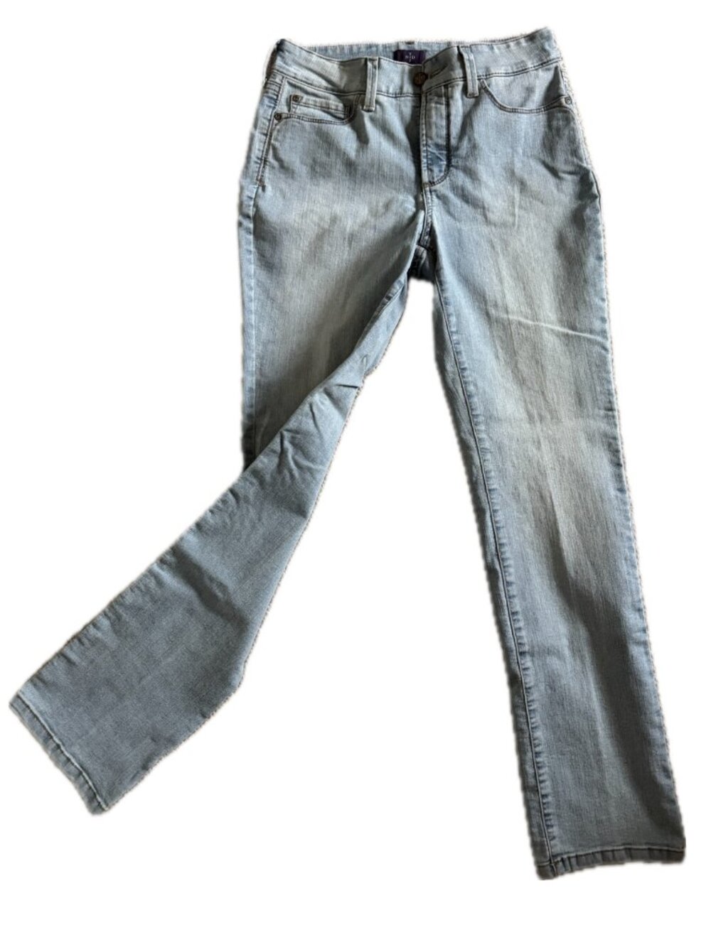 Blue Jeans Light Wash NYDJ Sz 6 Skinny Not Your Daughters Jeans
